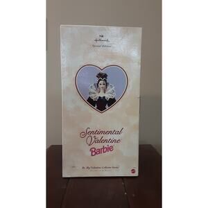 1996 Sentimental Valentine Barbie Hallmark Exclusive